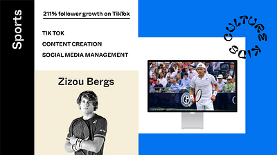Zizou Bergs - Social Media Management - Social Media