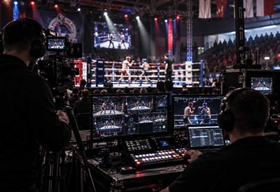 Full event production for the Republika Srpska kickboxing championship - Advertising