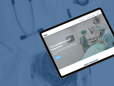 Página web corporativa para centro médico - IOGI - Website Creation