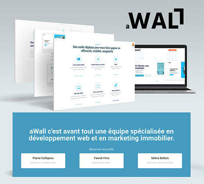 Awall - Sublimez vos mandats immobiliers - Application mobile