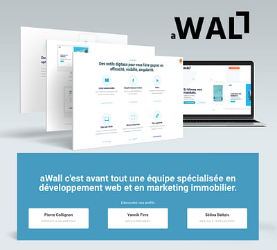 Awall - Sublimez vos mandats immobiliers - Mobile App