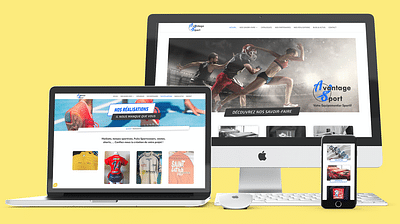 Avantage Sport - Website Creation