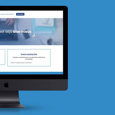 Site internet pour la startup Hospitalidée - Creación de Sitios Web