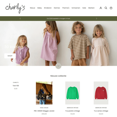 Charly's - E-commerce
