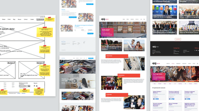 Twee webplatformen en een jobsite voor DPG Media - Website Creatie