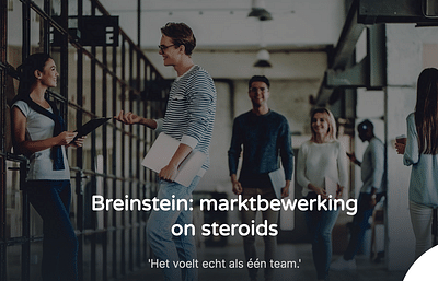 Breinstein: marktbewerking on steroids - Digitale Strategie