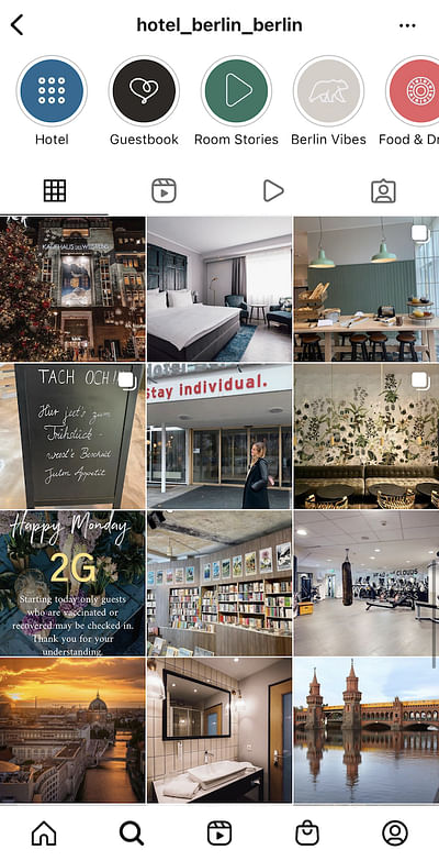 Social-Media Auftritt für Berliner Hotel - Influencer Marketing