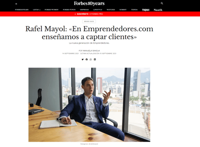 Publicación en MEDIOS - FORBES - Planificación de medios