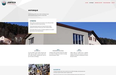 Jobtech - Site Internet - Création de site internet