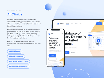 𝗔𝗹𝗹𝗰𝗹𝗶𝗻𝗶𝗰𝘀: Medical Data Analysis - App móvil