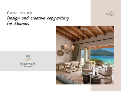 Case Study Eliamos: Design & Creative Copywriting - Stratégie de contenu