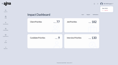 Ajna - A Next-Gen Recruitment Software - Website Creation