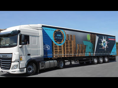 Bâche camion personnalisée - 3D
