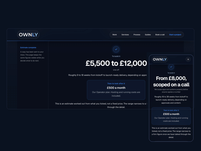 The Instant Quote Estimator - Software Development