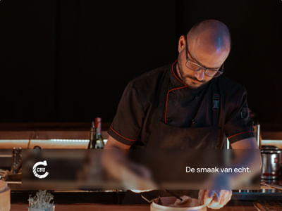 Brand refinement and UI/UX concept for CRU Colruyt group - Branding y posicionamiento de marca