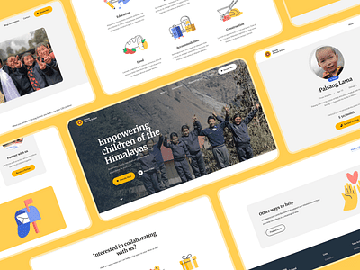 Nurturing Education and Hope - Ergonomie (UX/UI)