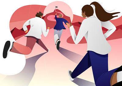 Lead Healthcare Illustraties - Branding & Positionering