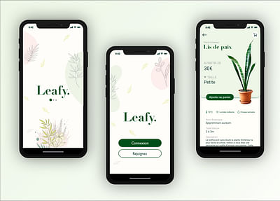APPLICATION MOBILE IOS - ANDROID "LEAFY" - Mobile App