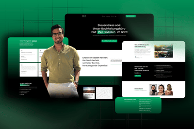 Website - D&K Buchhaltung - Website Creation