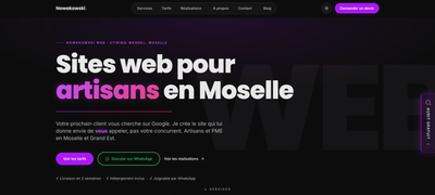Nowakowski Web - Création de site internet