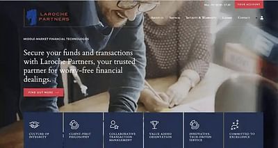 Site corporate avec paiements - Webseitengestaltung