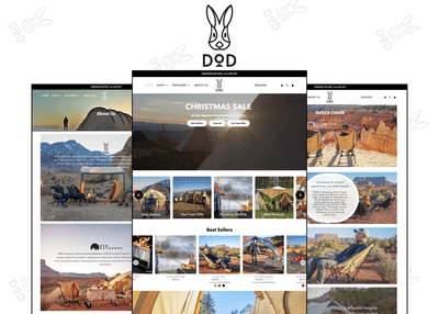 DOD Outdoors - E-commerce