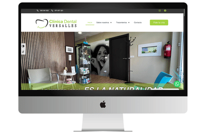 Clinicia Dental Versalles - Création de site internet