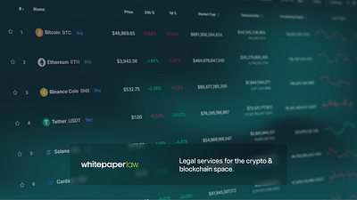 Branding and Website for Crypto legal services - Identité Graphique