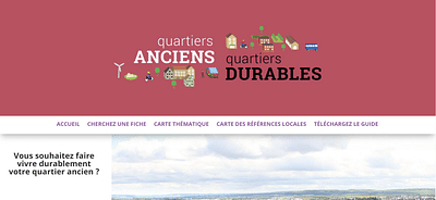 Refonte Quartiers Anciens, Quartiers Durables - Creazione di siti web