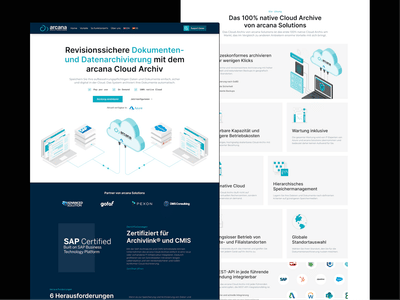 arcana Solutions GmbH - WordPress Website - Textgestaltung