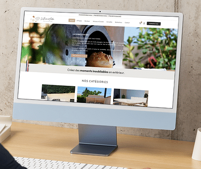 Création de site e-commerce La Pierre d'Antan - Création de site internet