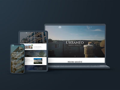 Site internet Urbanéo : Promoteur - Constructeur - Creación de Sitios Web