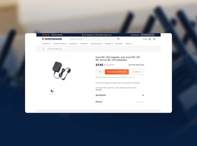 PortofoonWEB based on Hyvä Themes - Website Creatie
