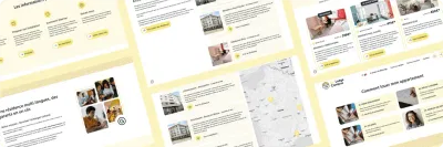 Site vitrine pour résidences jeunes actifs - Création de site internet