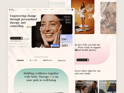 Sofia Therapy - Website Design - Website Creation