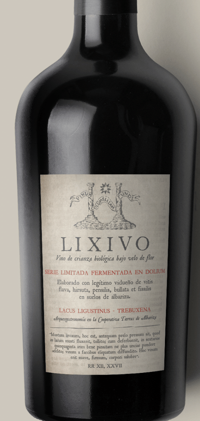 Diseño etiqueta de vino Arqueogastronomía - Diseño Gráfico