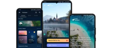Boosting Mental Wellness With Engaging Meditation App - App móvil