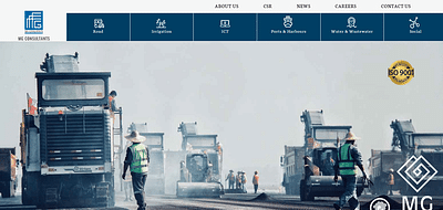 MG Consultants - Web Design Project - Email Marketing