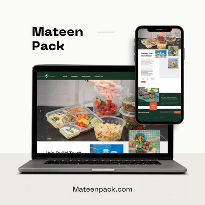 Mateen Pack - Wordpress Company Profile Website - Webseitengestaltung