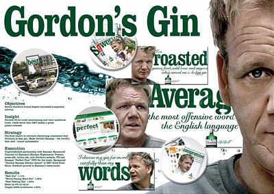 GORDON'S AND GORDON - Advertising