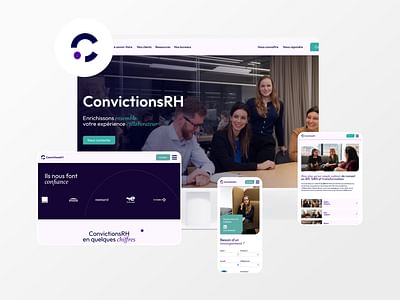 (BRANDING & SITE WEB) - Refonte - CONVICTIONS RH - Référencement naturel