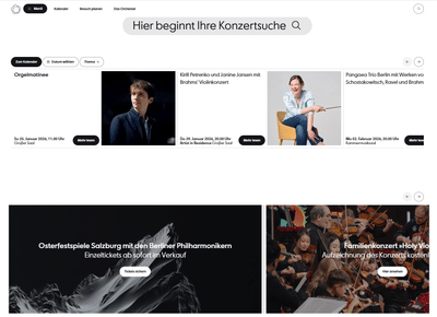Berliner Philharmoniker: Strategisches Marketing für Kultur & Bildung - Online Advertising