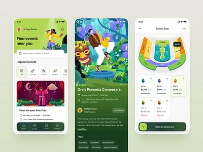 Referenzprojekte: UI Design & Entwicklung App - E-Commerce