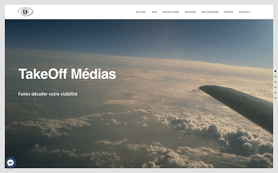 Take Off Médias - Création de site internet
