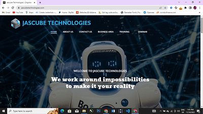 Jascube Technologies - Création de site internet