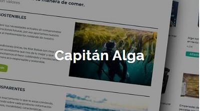 Capitán Alga - Marketing
