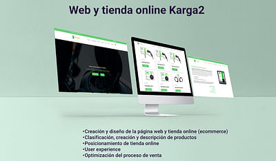 Diseño web y tienda online Karga2 - Website Creation