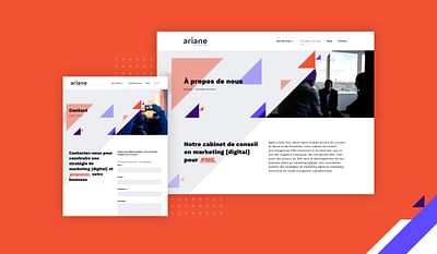 Ariane Consulting - Website Creatie