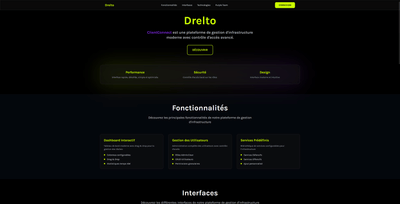 Gestion infrastructures - Application web