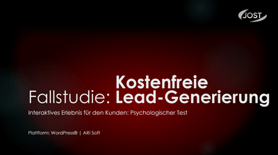 Kostenfreie Lead-Generierung mittels eines Persönlichkeitstests - Growth Marketing